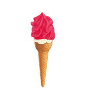 Dip Strawberry,Soft Ice Corner,Angelo,Good Choice;1,75