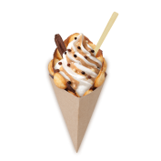 Bubble Waffel Bueno Mix Choc,Soft Ice Corner,Angelo,Good Choice;5,95